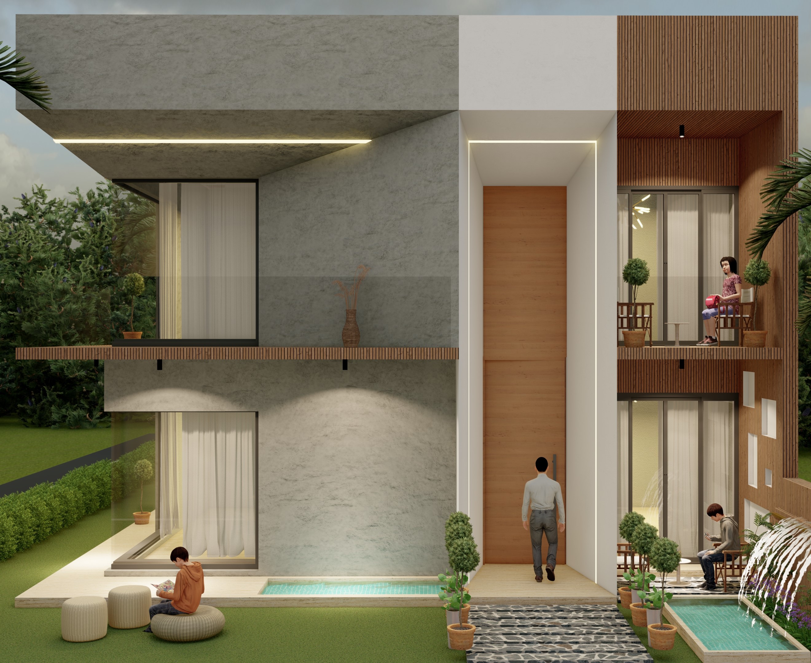 Modern Harmony Residence - slide 1